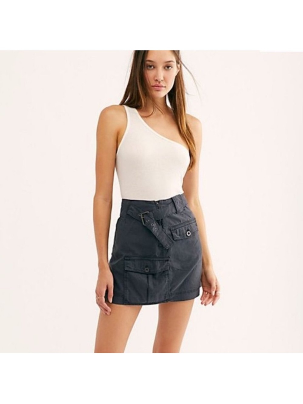 Free People Utility Skirt